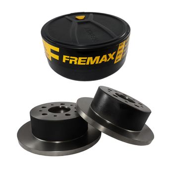 PAR DISCO DE FREIO TRASEIRO PEUGEOT BOXER 2.3/2.5/2.8 2002 A 2014