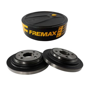 PAR TAMBOR DE FREIO TRASEIRO HONDA FIT 1.4/1.5 2004 A 2008
