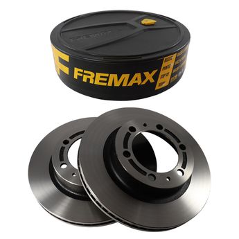 PAR DISCO DE FREIO DIANTEIRO TOYOTA HILUX SW4 4X2/4X4 2006 A 2019