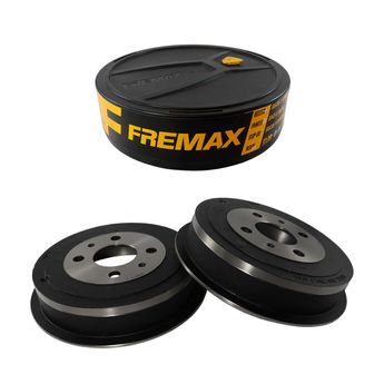 PAR TAMBOR DE FREIO TRASEIRO FIAT UNO 1.0/1.3/1.4 2003 A 2019