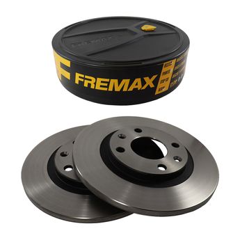 PAR DISCO DE FREIO DIANTEIRO CITROEN C3&C4 PICASSO 1.5/1.6 DE 2011 A 2020
