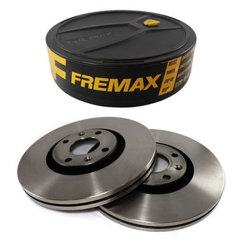 PAR DISCO DE FREIO DIANTEIRO CITROEN C4 PICASSO 2009 A 2014