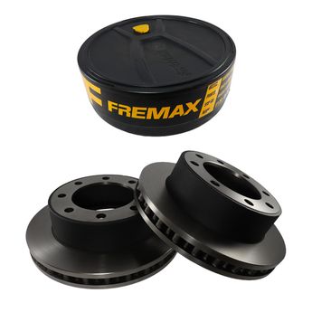 PAR DISCO DE FREIO DIANTEIRO FORD F4000 4X4 1998 A 2015