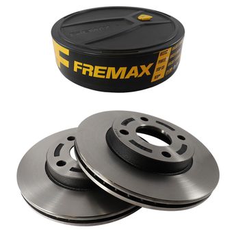 PAR DISCOS DE FREIO DIANTEIROS FORD ECOSPORT 1.0/1.6/2.0 2003 A 2012