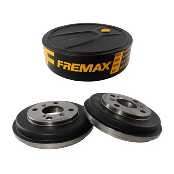 PAR TAMBOR DE FREIO TRASEIRO FORD KA 1.0/1.5 2015 A 2020