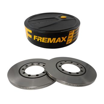 PAR DISCOS DE FREIO TRASEIROS FORD TRANSIT 2.2/2.4 2009 A 2014
