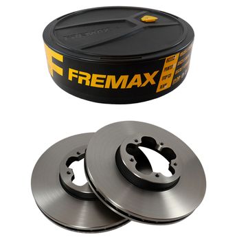 PAR DISCOS DE FREIO DIANTEIROS FORD TRANSIT 2.2/2.4 2009 A 2014