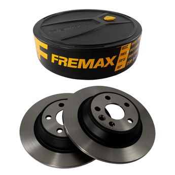PAR DISCOS DE FREIO TRASEIROS FORD FUSION 2.0/2.5 2013 A 2019