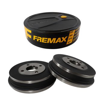 PAR TAMBOR DE FREIO TRASEIRO FORD FIESTA 1.0/1.5/1.6 2000 A 2016