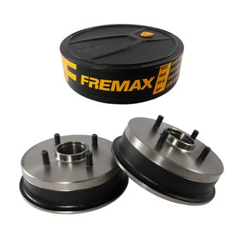 PAR TAMBOR DE FREIO TRASEIRO FORD FIESTA 1.0/1.3/1.4 1995 A 2000