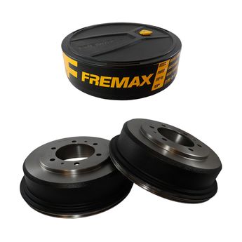PAR TAMBOR DE FREIO TRASEIRO MITSUBISHI PAJERO SPORT 2006 A 2011