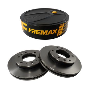 PAR DISCOS DE FREIO DIANTEIROS FORD RANGER 4X4-4X2 2.2/2.5/3.2 2013 A 2020