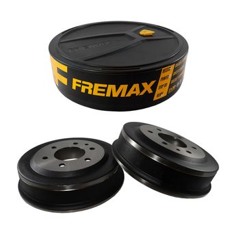 PAR TAMBOR DE FREIO TRASEIRO S10 2.2/2.5/4.3 4X2-4X4 1995 A 2001
