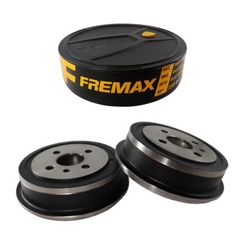 PAR TAMBOR DE FREIO TRASEIRO CHEVY 500 1.6 1985 A 1994