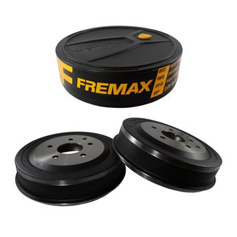 PAR TAMBOR DE FREIO TRASEIRO CHEVROLET S10 1996 A 2011