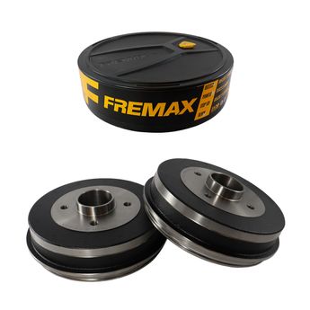 PAR TAMBOR DE FREIO TRASEIRO RENAULT SYMBOL 1.6 2009 A 2013