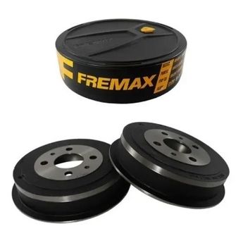 PAR TAMBOR DE FREIO TRASEIRO FIAT PALIO 1.0/1.4/1.6 2012 A 2019