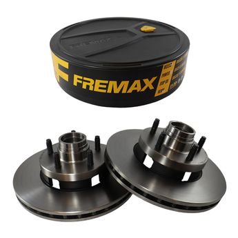PAR DISCOS DE FREIO DIANTEIROS FORD RANGER 2.3/2.5/2.8/4.0 4X2-4X4 1994 A 2012