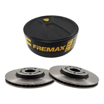 PAR DISCOS DE FREIO DIANTEIROS TRACKER 1.0 1.2 12V 2020 A 2022