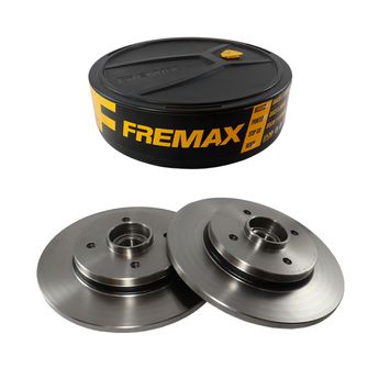 PAR DISCOS DE FREIO TRASEIROS CITROEN C4 PICASSO/GRAND PICASSO 2.0 DE 2007 A 2014