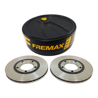 PAR DISCO DE FREIO DIANTEIRO KIA BONGO K2500 2012 A 2022