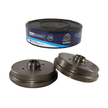 PAR TAMBOR DE FREIO TRASEIRO GOL 1.0 G5 1.0 G6 1.6 G5 1.6 G6 2008 A 2017