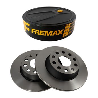 PAR DISCOS DE FREIO TRASEIROS VOLKSWAGEN FUSCA 2.0 2013 A 2015
