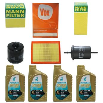 KIT TROCA DE OLEO FOX 1.0 1.6 8V GOL 1.0 2006 A 2019 SN PETRONAS SINTETICO