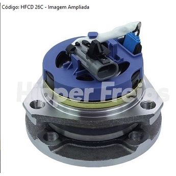 CUBO DE RODA DIANTEIRO GM ASTRA VECTRA MERIVA COM ABS