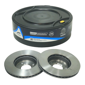 PAR DE DISCOS DE FREIO PARA J3 1.4 1.5 16V 241.00MM
