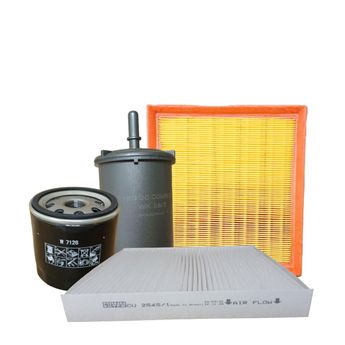 KIT DE FILTROS DO MOTOR VW NIVUS / POLO / SAVEIRO 1.6 MSI DE 2017 EM DIANTE