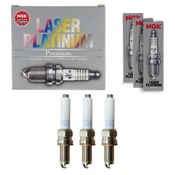 JOGO DE VELA DE IGNIÇÃO PLATINUM VOLKSWAGEN UP 1.0 12V 170TSI FLEX 2015 A 2019
