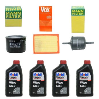 KIT TROCA DE OLEO GOL 1.0 1.6  CHT 1990 A 1995 20W50 MOBIL MINERAL