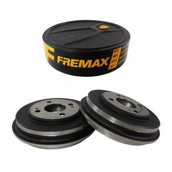 PAR TAMBOR DE FREIO TRASEIRO HONDA CIVIC 1.7 2001 A 2006